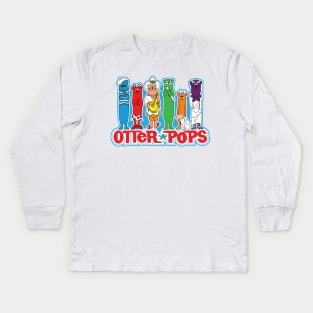 Otter Pops Kids Long Sleeve T-Shirt